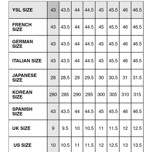 Saint Laurent patent  leather lace up shoe Size 43 **READ DETAILS - Picture 10 of 10